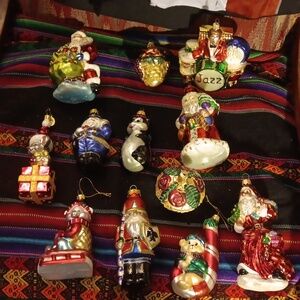 12 CHRISTOPHER RADKO VINTAGE ORNAMENTS